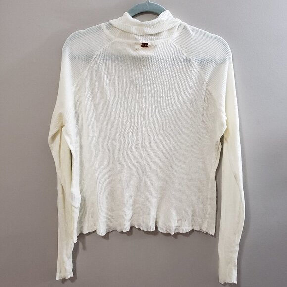 For Love & Lemons Knitz Turtleneck Crop Sweater S - Picture 3 of 7